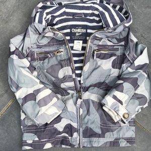 Boys Camo OshKosh Fall Coat